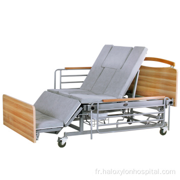 Lit de chaise d&#39;hôpital convertible à domicile électrique